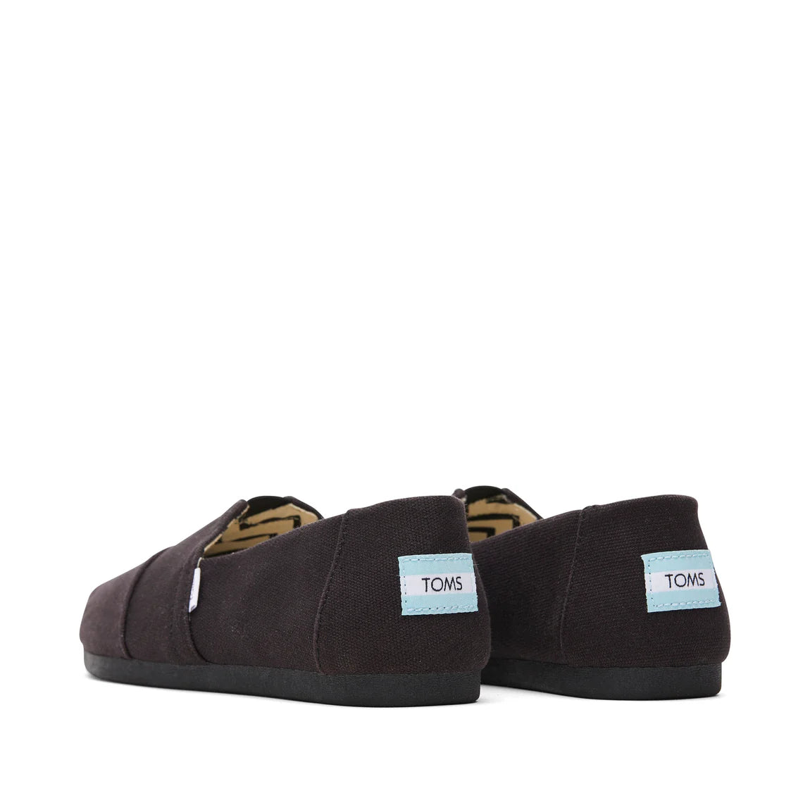 Men's Alpargata Recycled Cotton Canvas Black
