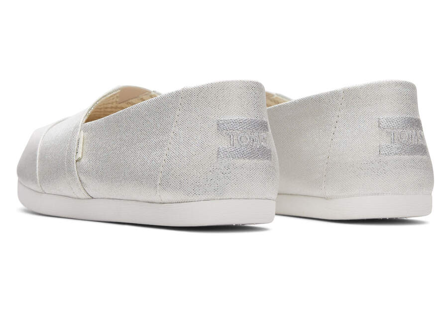 Women's Glimmer Espadrille Silver