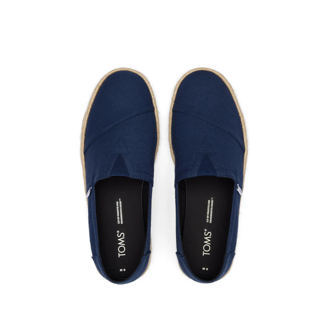 Men's Rope Alpargata 2.0 - Navy Recycled Cotton