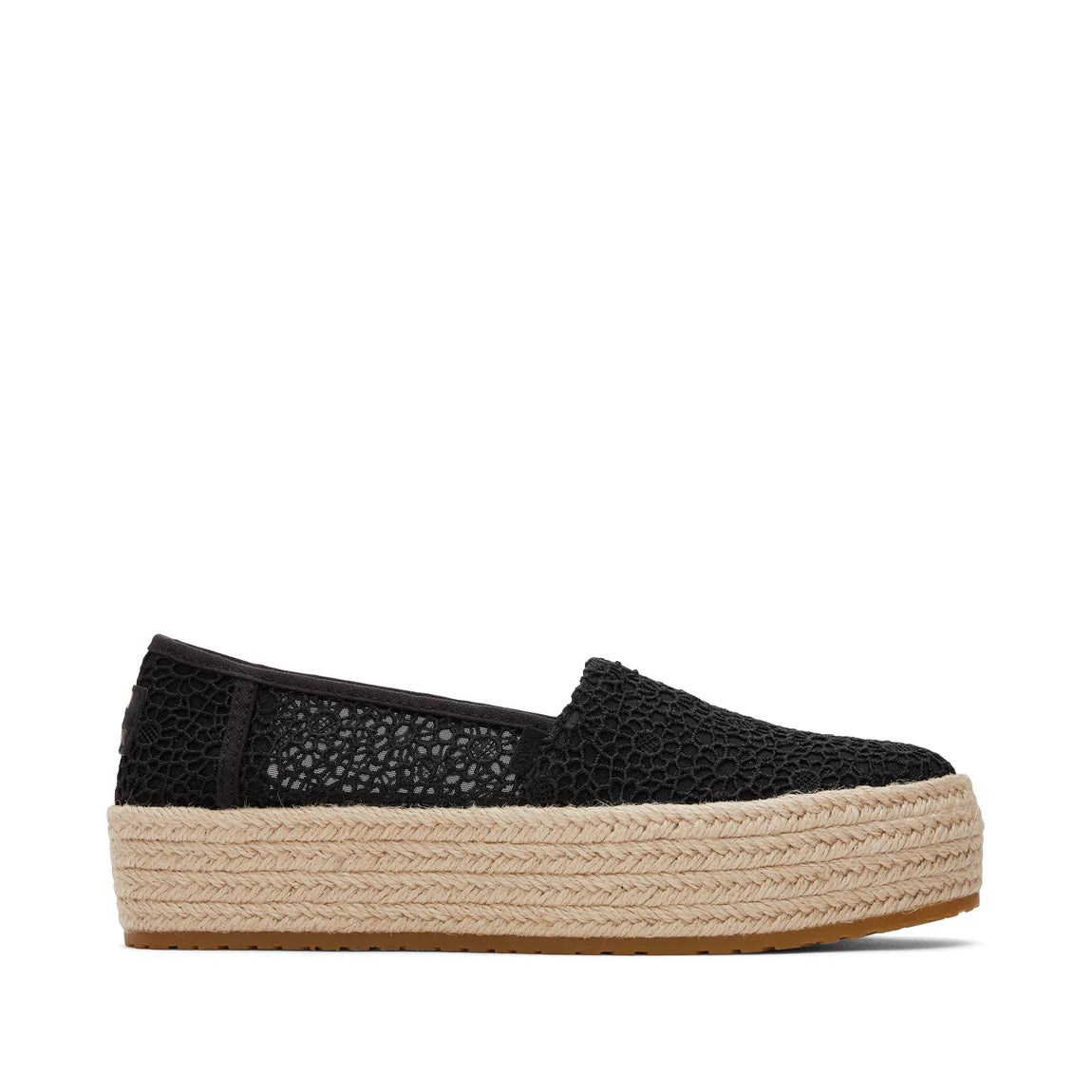 Women's Valencia Moroccan Crochet Black
