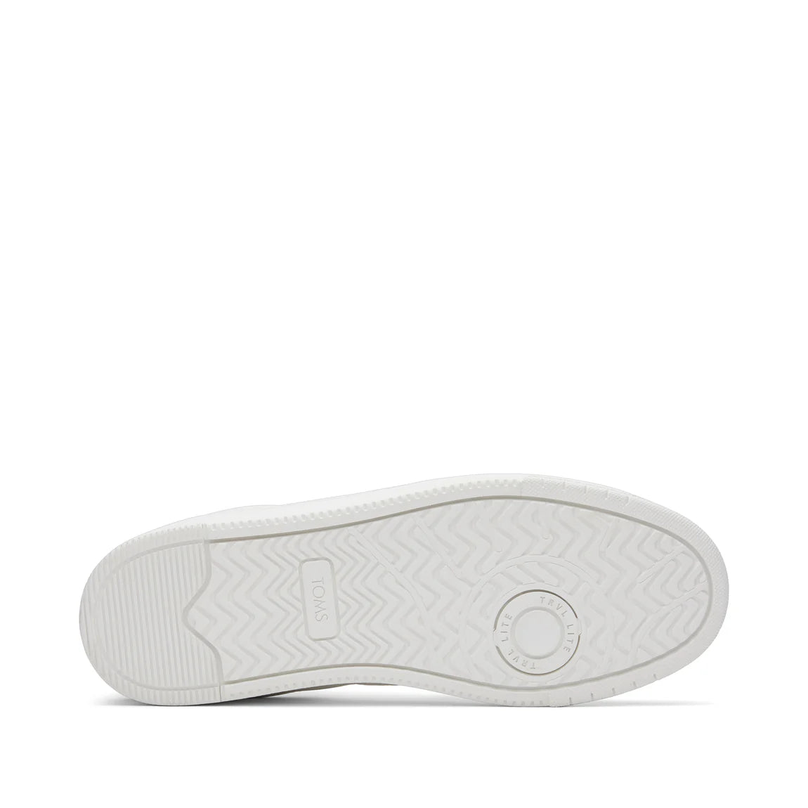 Men's TRVL LITE White and Blue Leather Lace-Up Sneaker