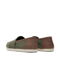Men's Alpargata Dark Sage Green Synthetic Trim