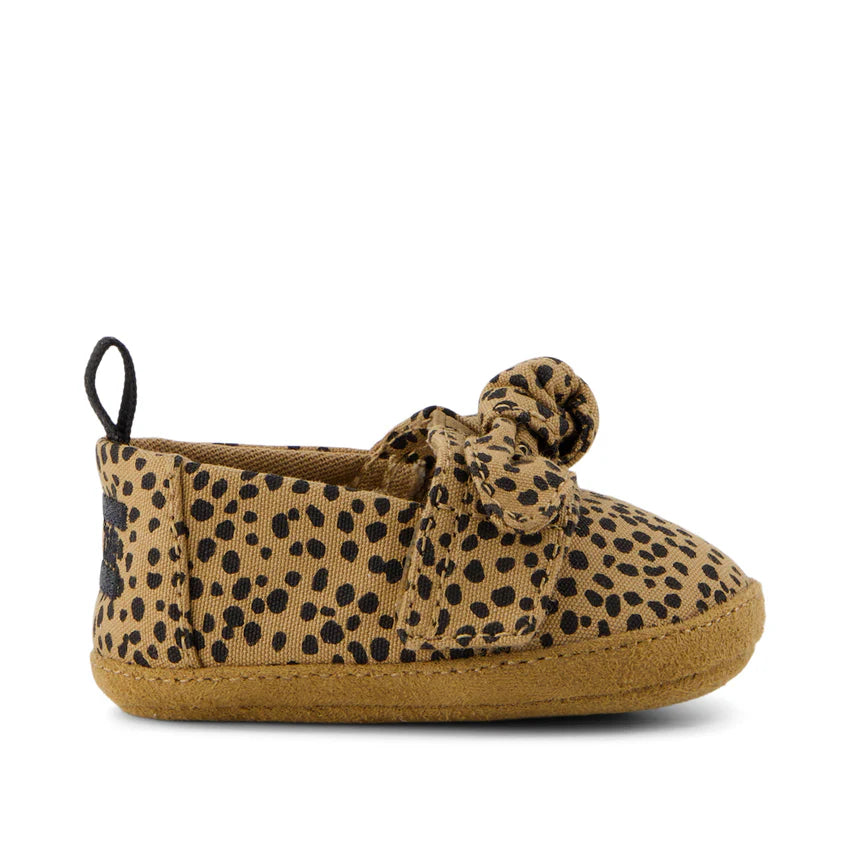 Alpargata Baby Crib Shoe Mini Cheetah