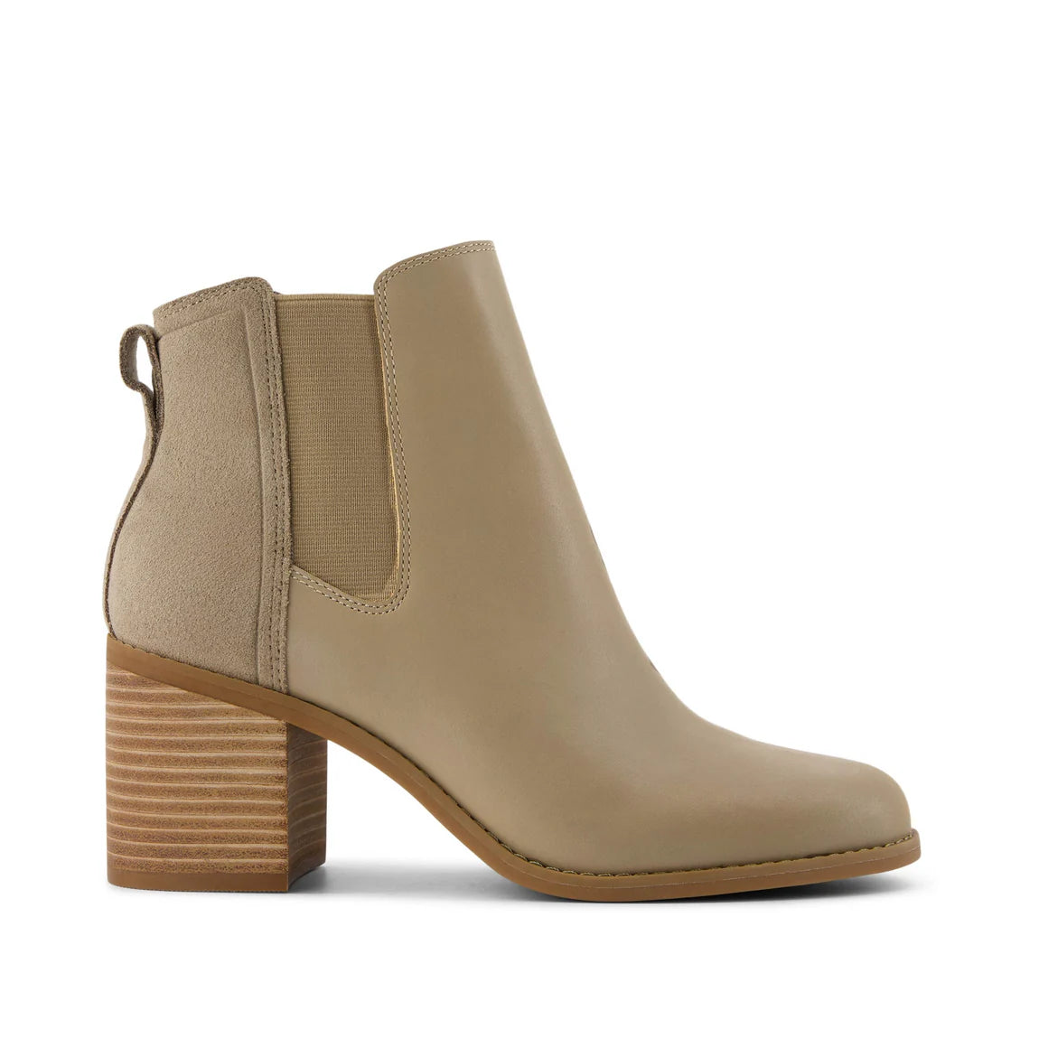 Women's Evelyn Chelsea Boots Dune Leather Suede