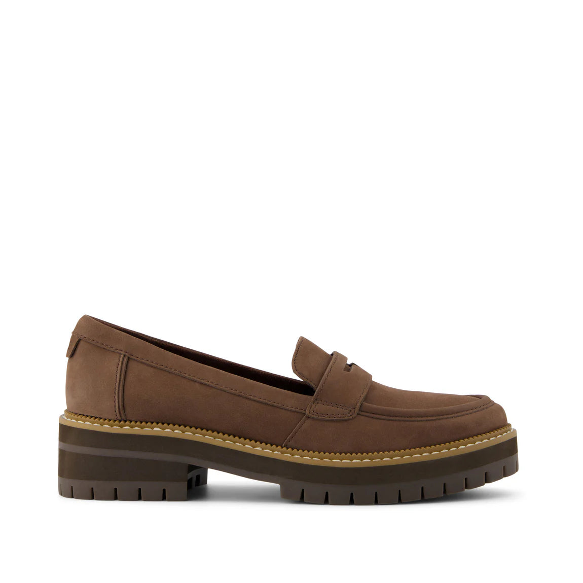 Women's Cara Loafer Dark Brown Leather