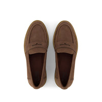 Women's Cara Loafer Dark Brown Leather