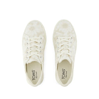 Women's Kameron Lace Up Sneakers - White Floral Eyelet