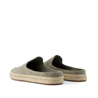 Men's Santiago Mule -  Vetiver Grey Suede