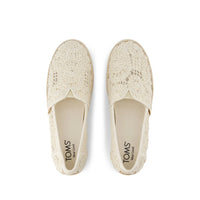 Women's Valencia Platform Espadrille - Natural Crochet Lace