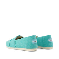 Women's Alpargata Classic Aqua Heritage Canvas