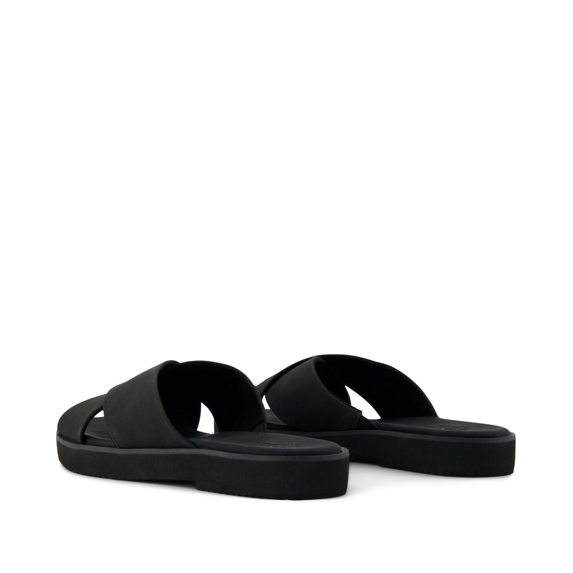 Women's Mae Crossover Sandal - Black Leather