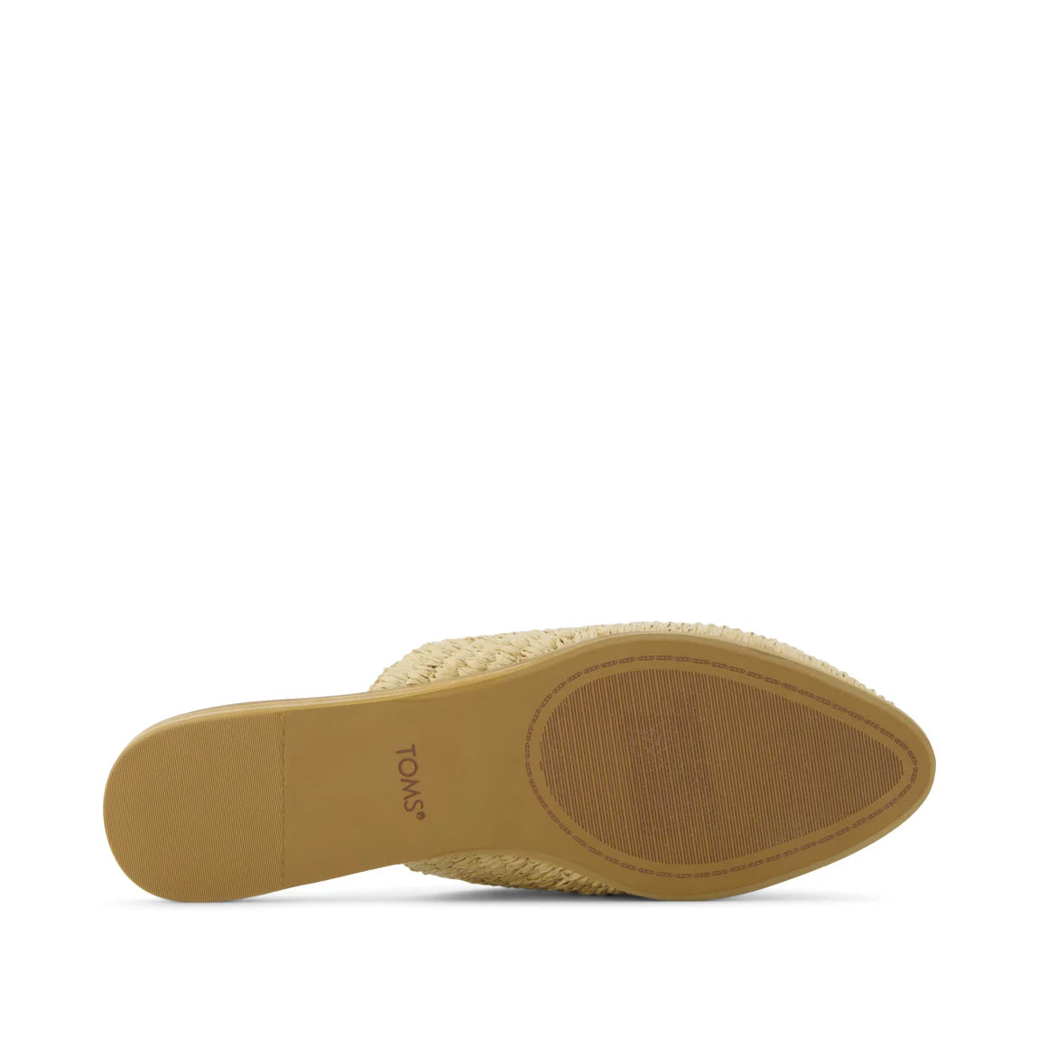 Women's Jade Flats - Almond Raffia