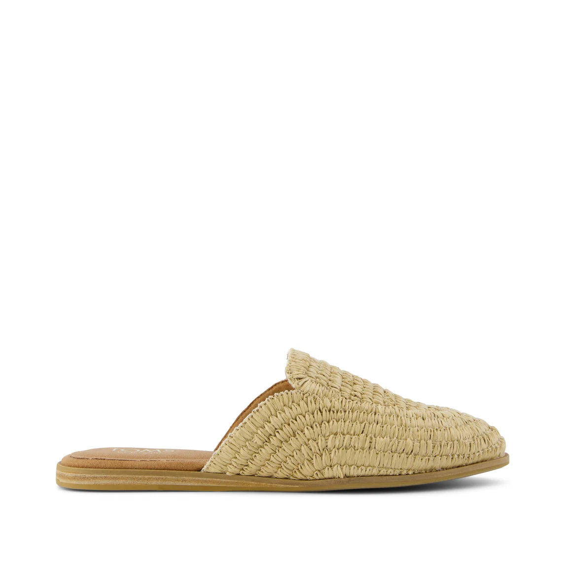 Women's Jade Flats - Almond Raffia