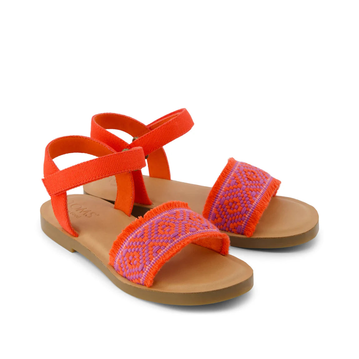 Toddler Remi Ankle Strap Sandal - Flame Diamond Global Strap
