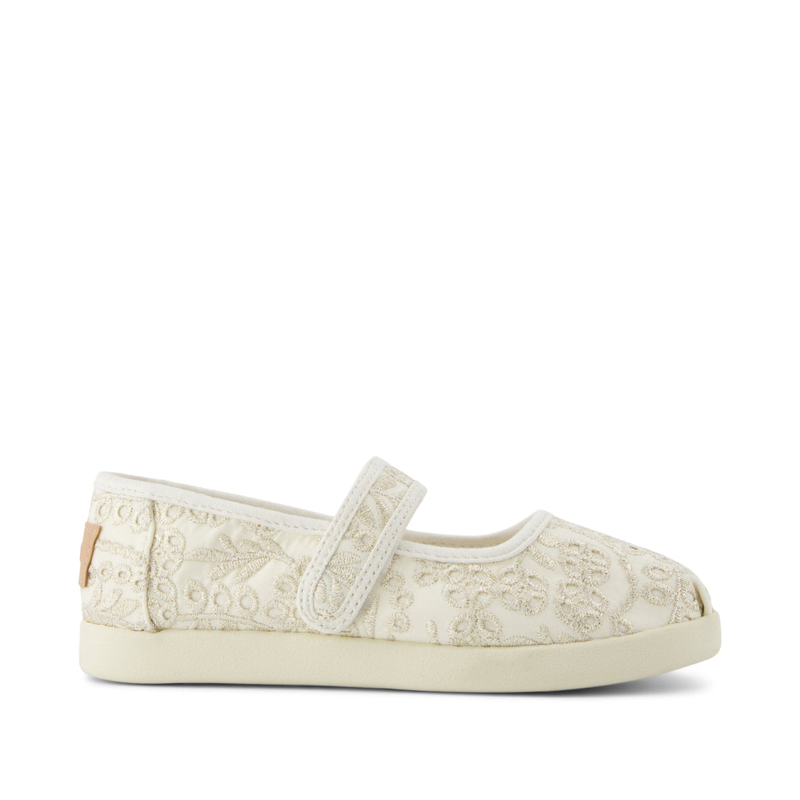 Tiny Nora Mary Jane Egret Botanical Eyelet