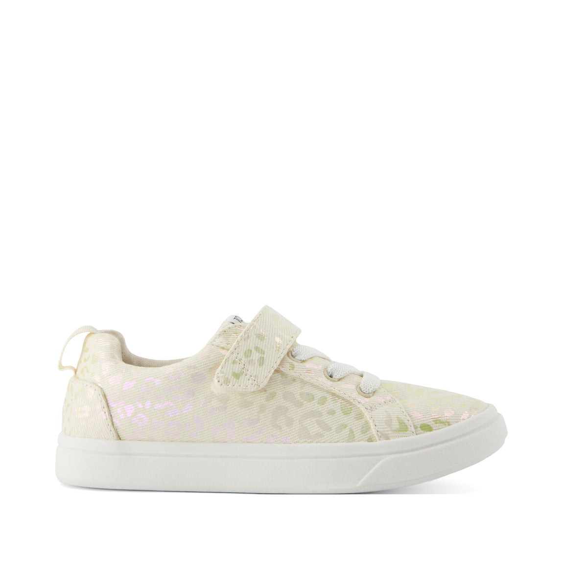 Youth Cruz Lace-Up Sneaker - Natural Iridescent Leopard