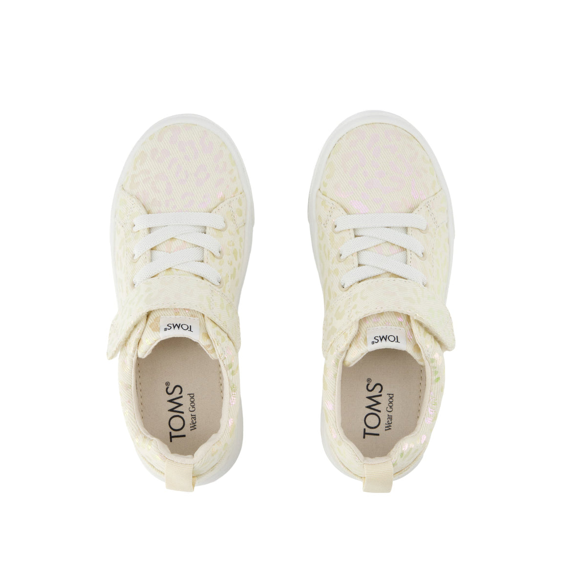 Youth Cruz Lace-Up Sneaker - Natural Iridescent Leopard