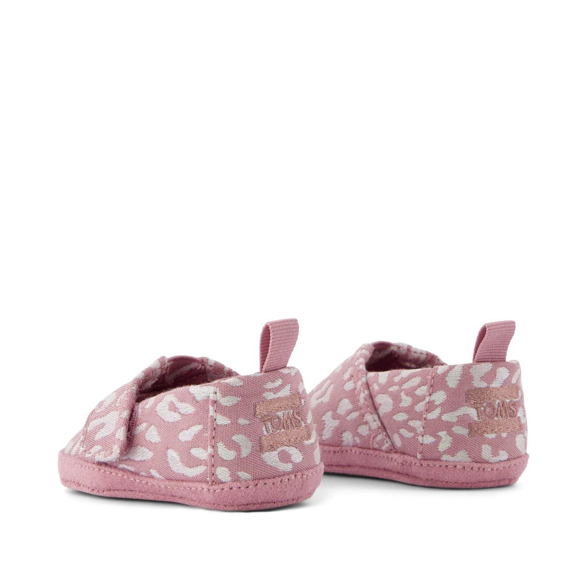 Alpargata Baby Crib Shoe Cosmic Pink Iridescent Leopard