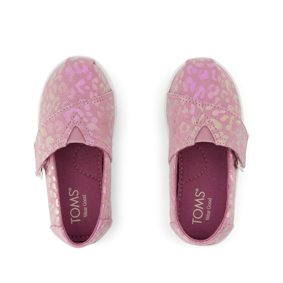 Classic Toddler Alpargata - Cosmic Pink Iridescent Leopard