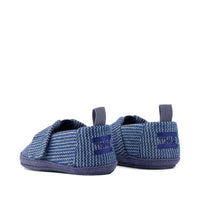 Alpargata Baby Crib Shoe Dark Sky Subtle Stripes