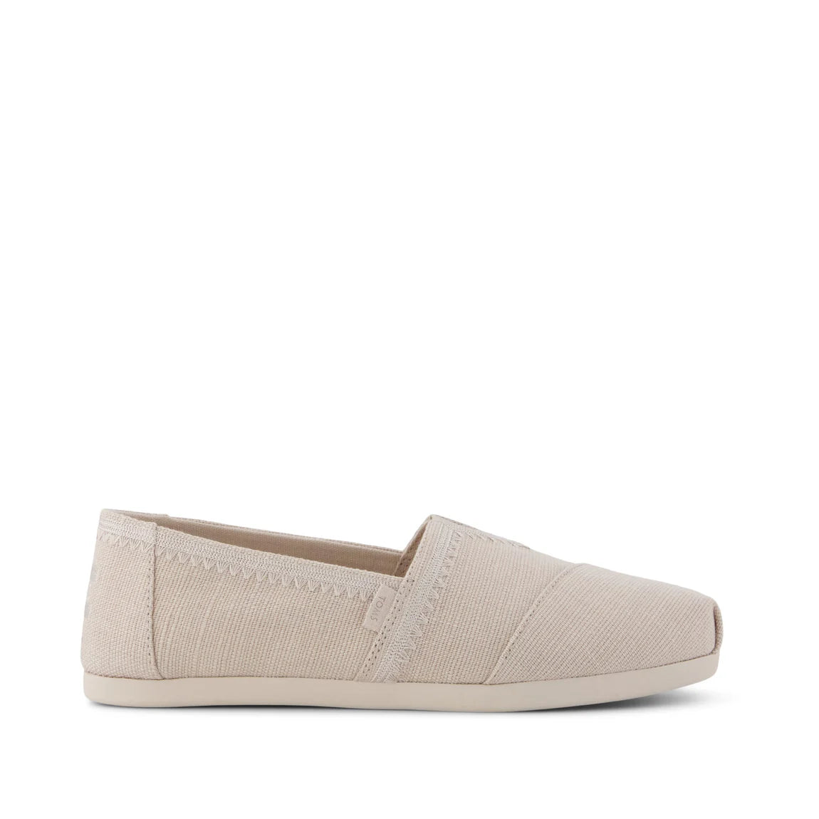 Women's Classic Alpargata | Soft Grey Heritage Canvas Emroidery