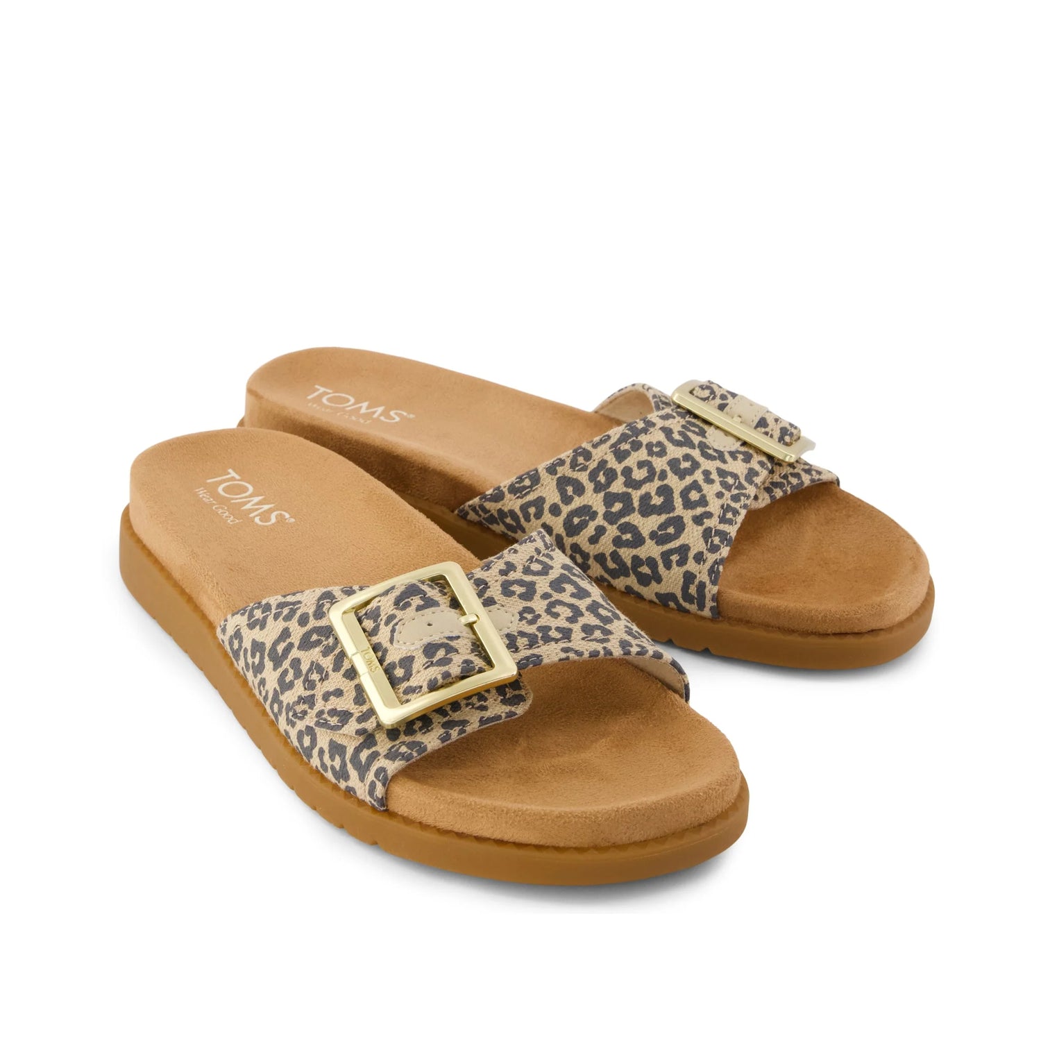 Women's Marin Slide Sandal | Leopard Print