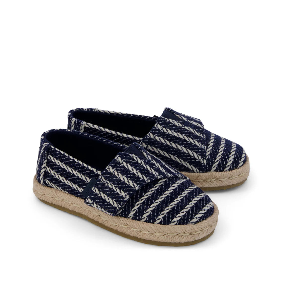 Toddler Alpargata Rope Espadrille 2.0 | Navy Blue Nautical Stripe