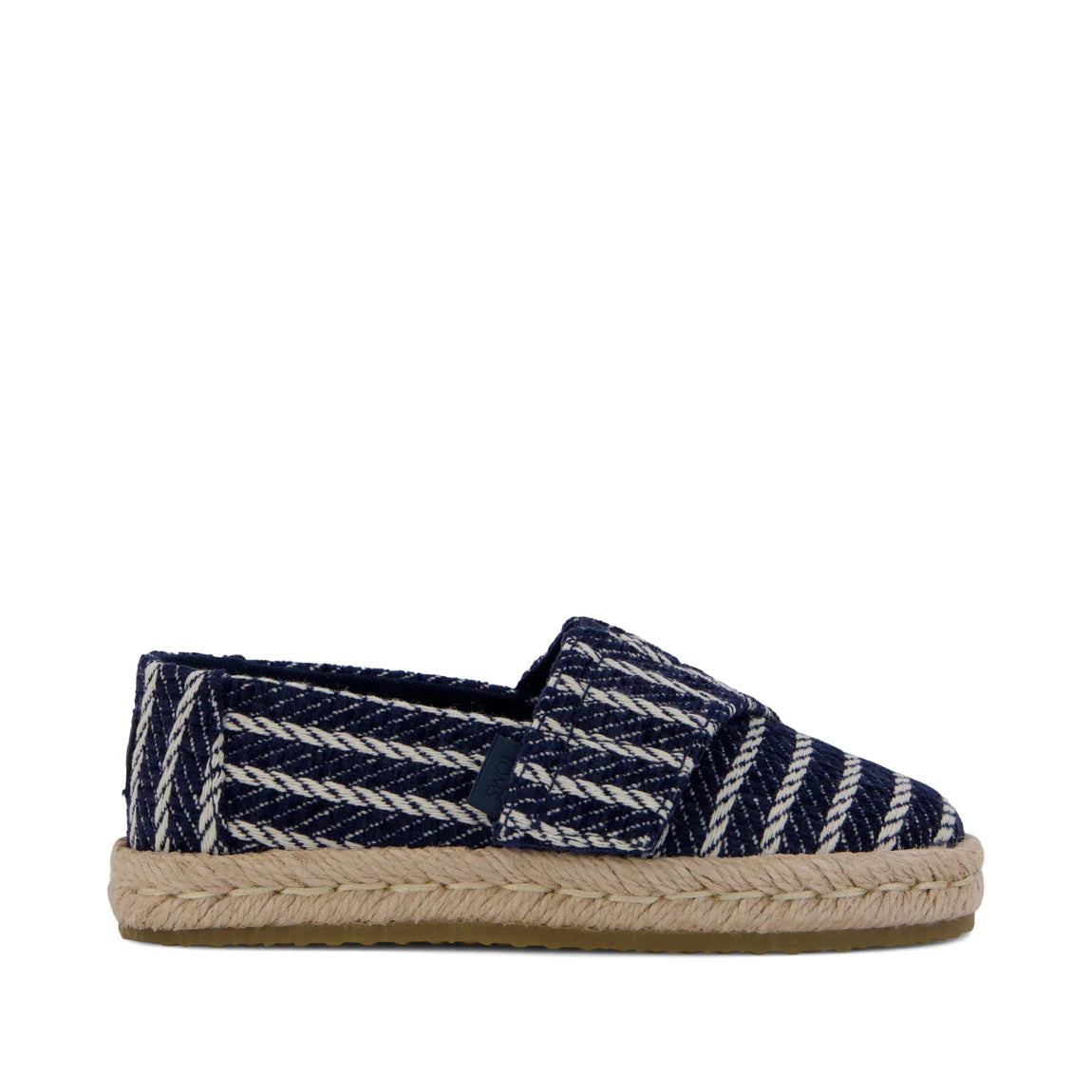 Toddler Alpargata Rope Espadrille 2.0 | Navy Blue Nautical Stripe