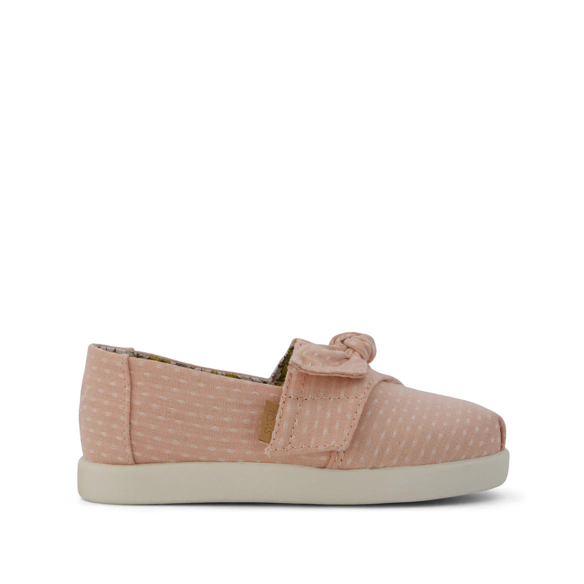 Toddler Alpargata | Bloom Pink Chambray Dot Bow