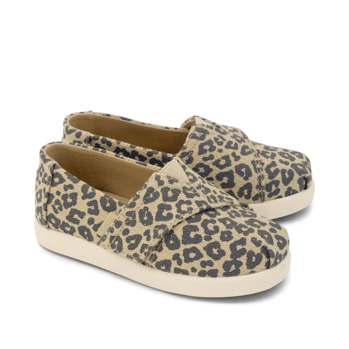 Toddler Alpargata | Beige Leopard Print