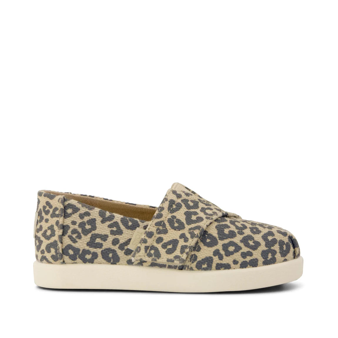 Toddler Alpargata | Beige Leopard Print