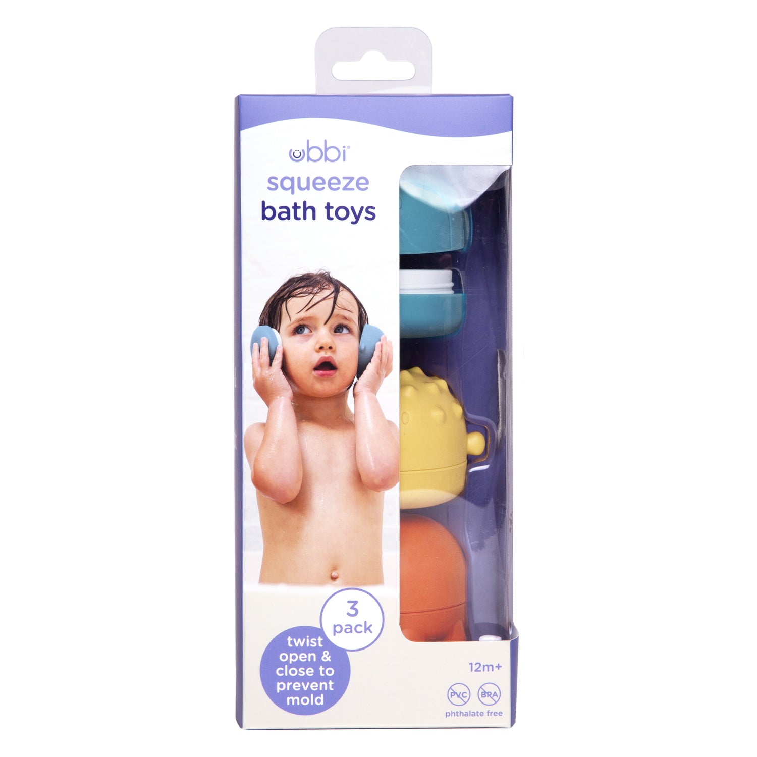 Squeeze & Switch Bath Toys Contemporary Set of 3