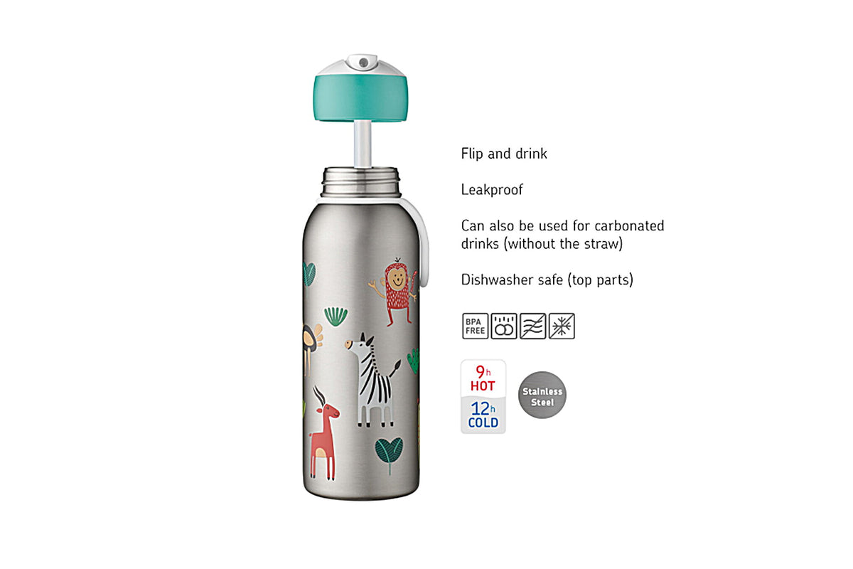 Insulated bottle flip-up Campus 350 ml - Paw Patrol Girls