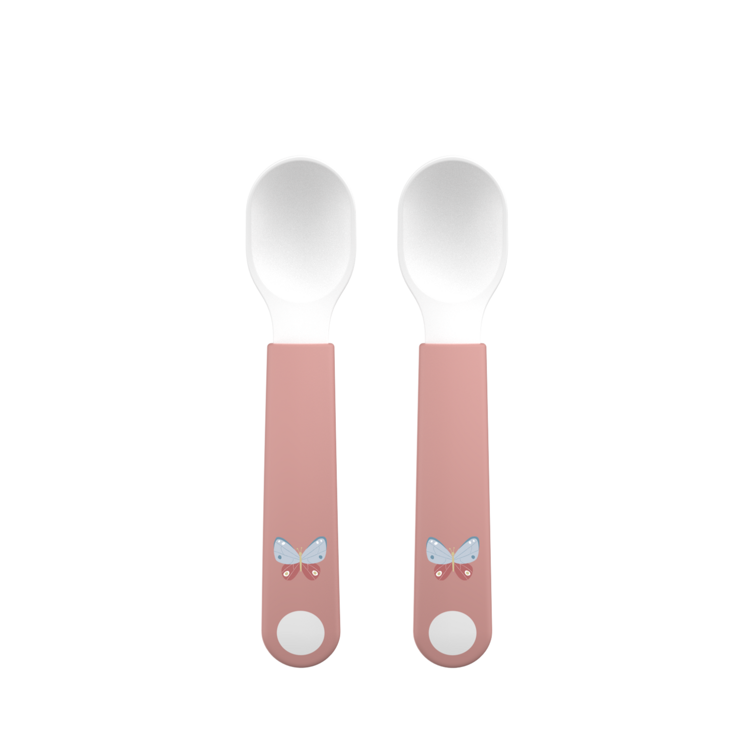 Trainer spoon set of 2 Flowers & Butterflies