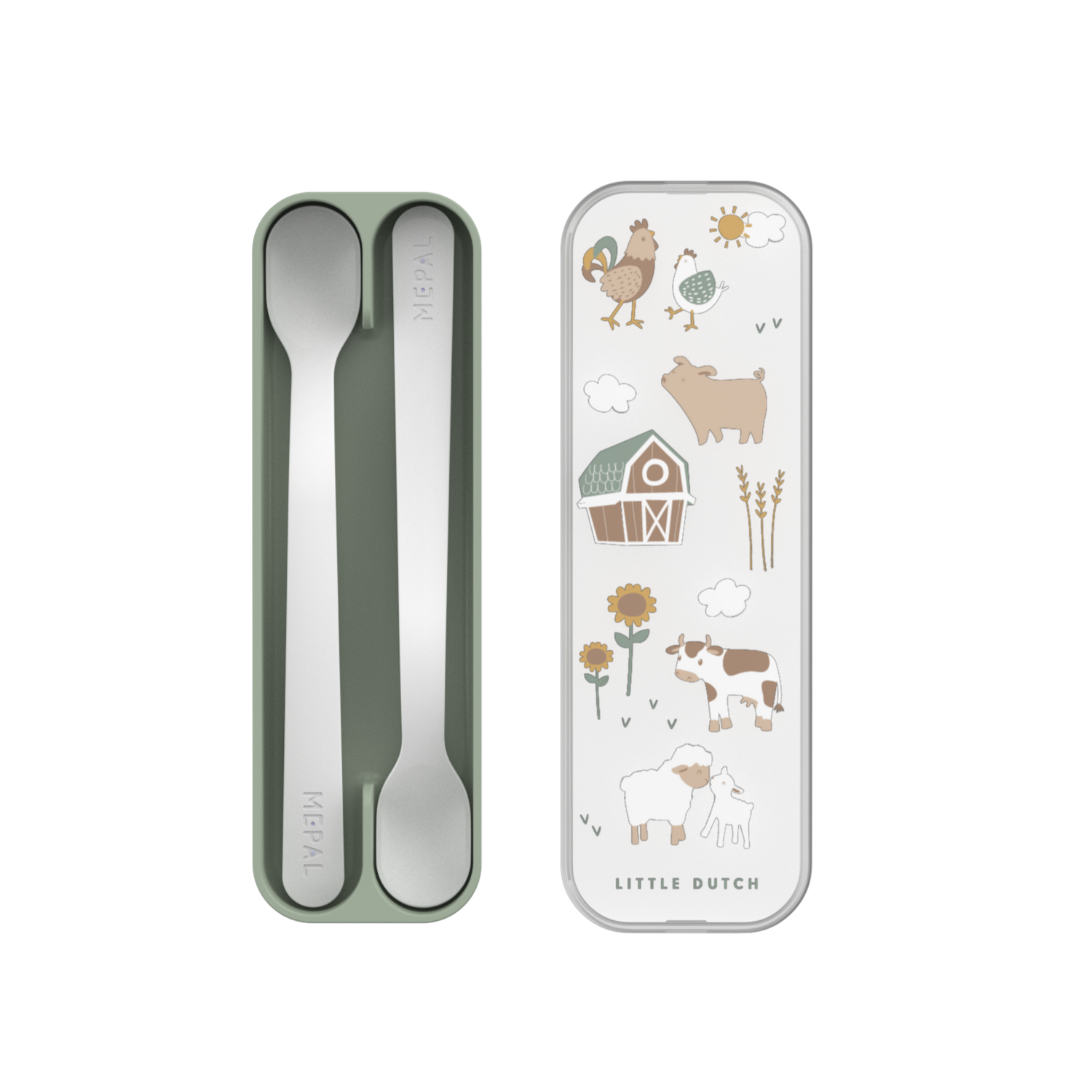 Feeding spoon set of 2 Little Farm