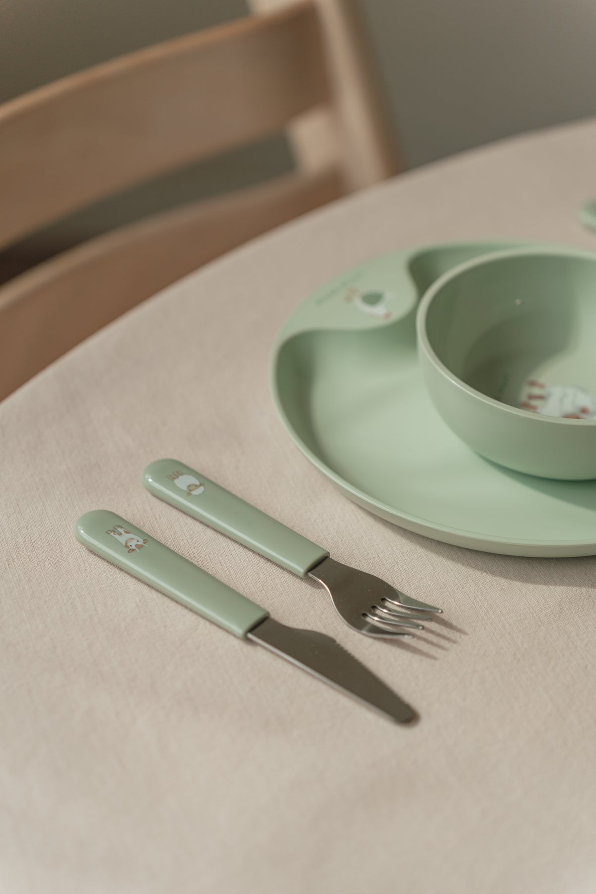 Children's cutlery set Little Farm