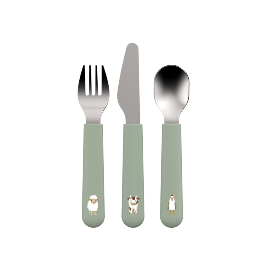 Children's cutlery set Little Farm