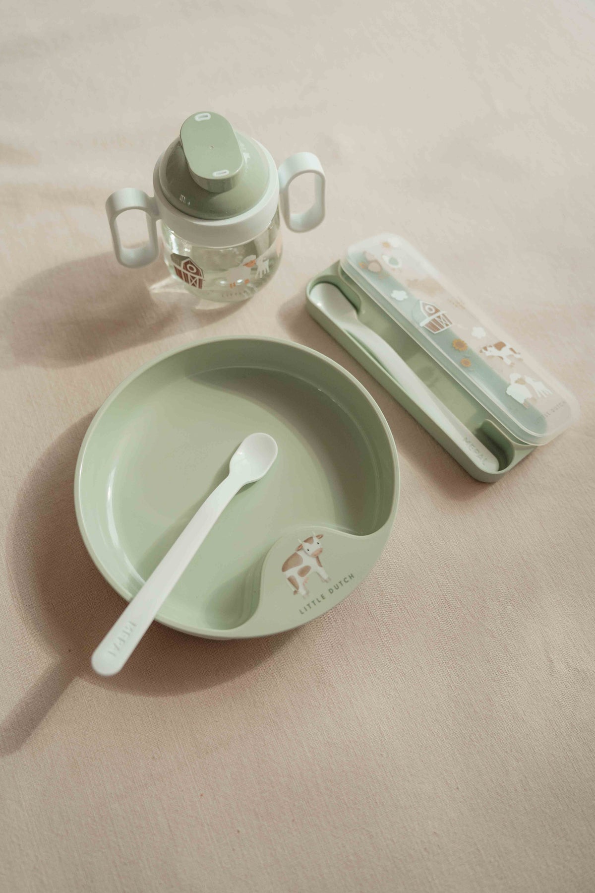 Baby dinnerware 3-piece set Little Farm