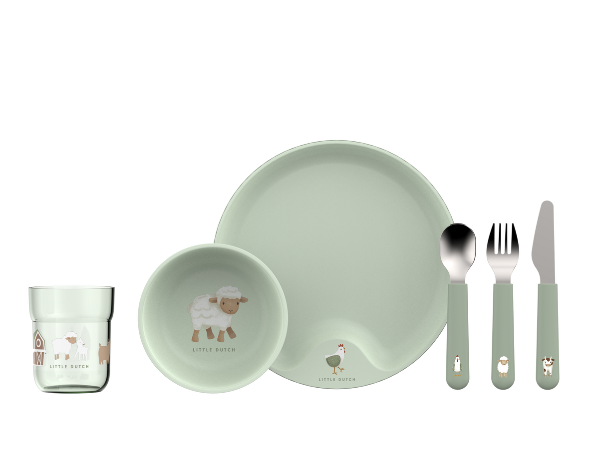 Children's dinnerware 6-piece set Little Farm