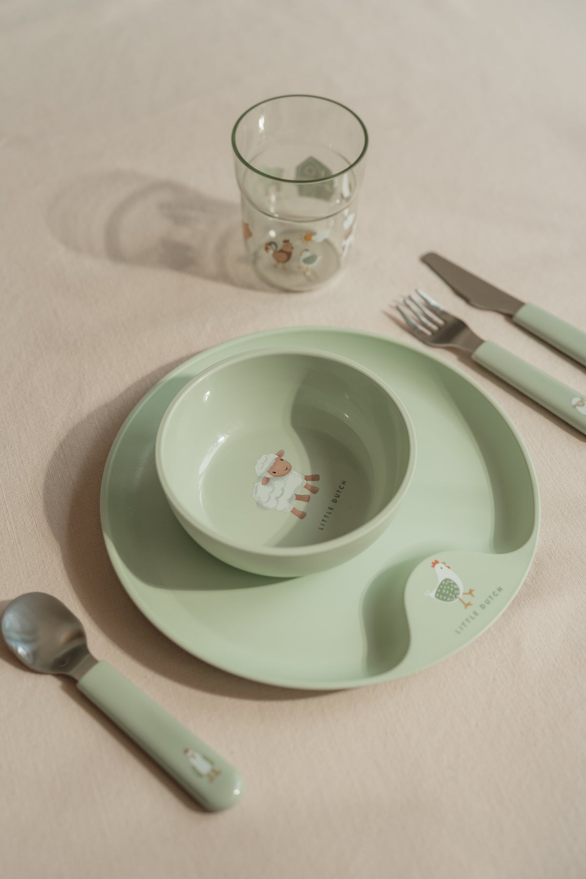 Children's dinnerware 6-piece set Little Farm