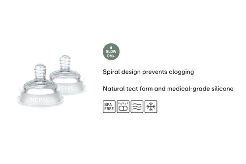 Set of Bottle Teat Mepal Mio 2 pcs