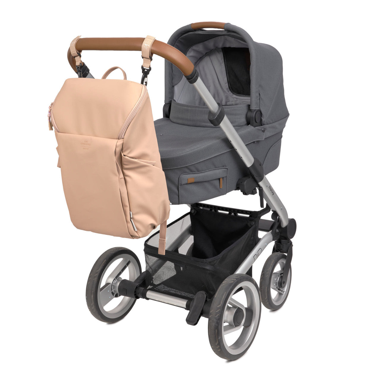 Diaper Backpack - Slender Up, camel