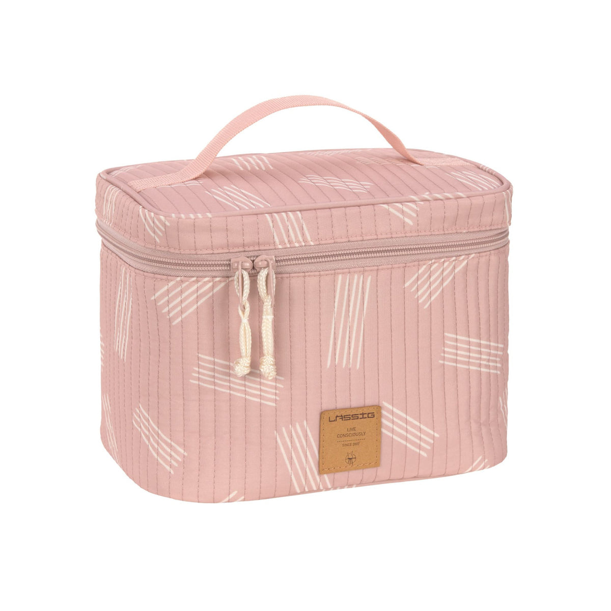 Nursery Caddy To Go Soft - Stripes rose