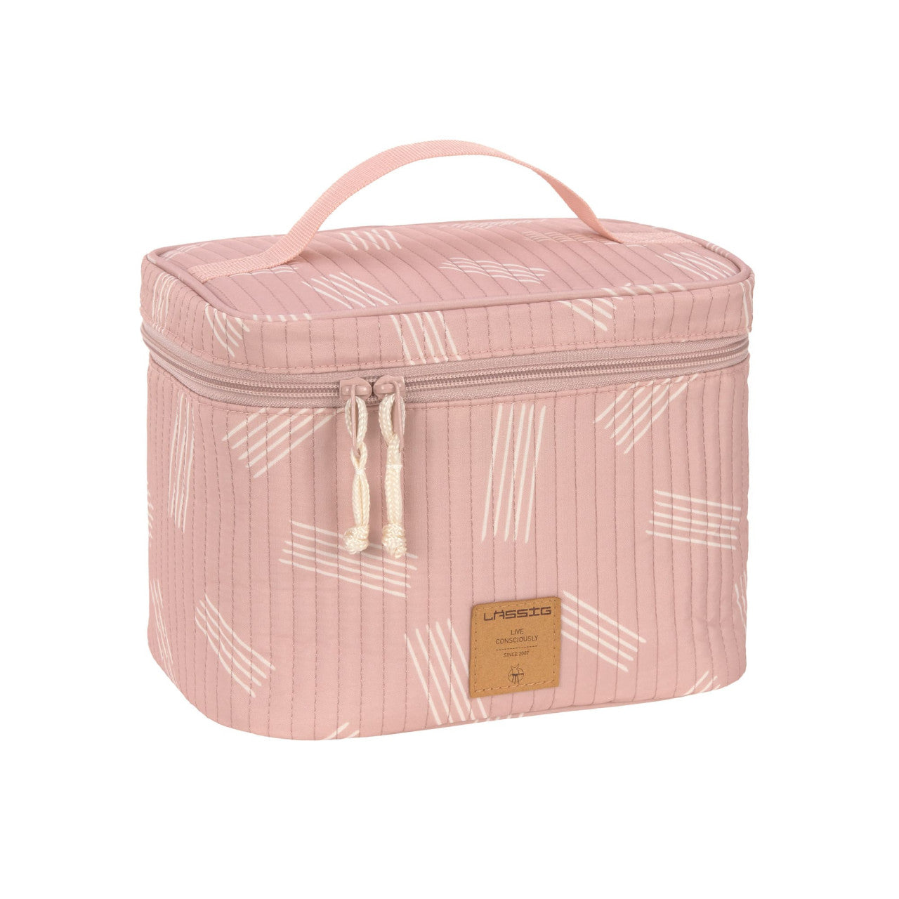Nursery Caddy To Go Soft - Stripes rose