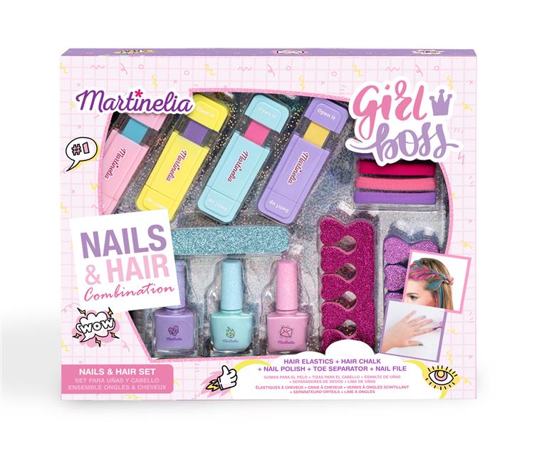 Martinelia Super Girl Hair & Nail Set