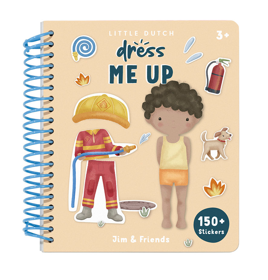 Dress me up book "Jim & Friends"