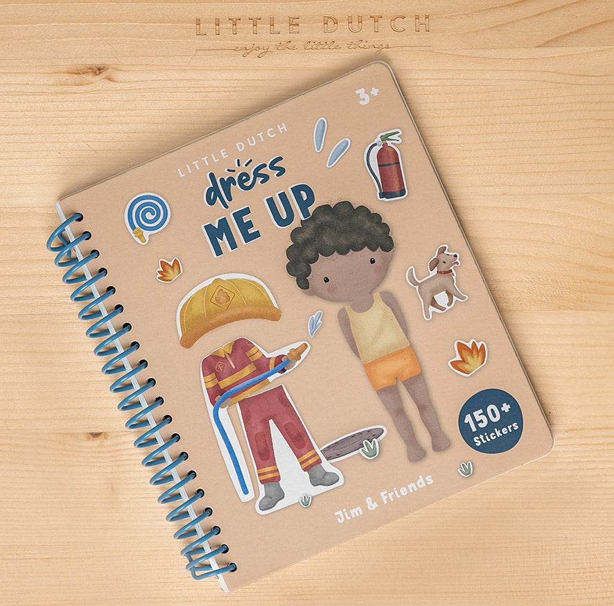 Dress me up book "Jim & Friends"