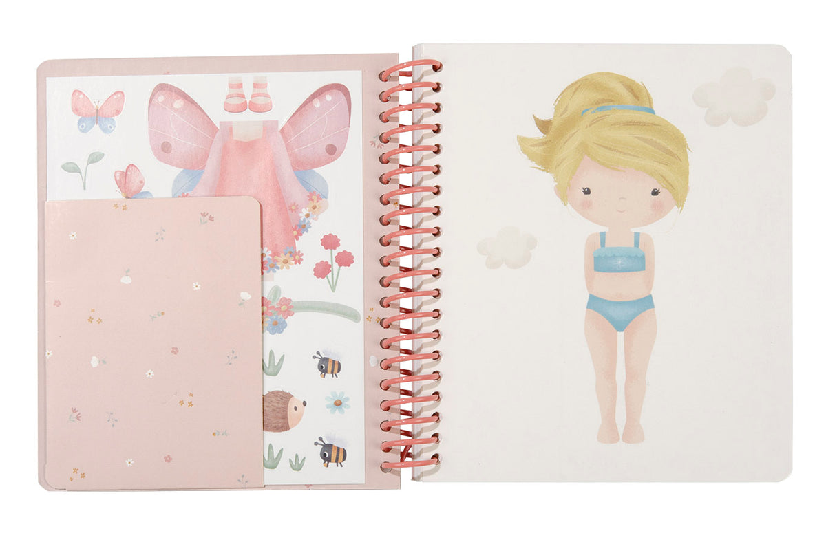 Dress me up book "Rosa & Friends"