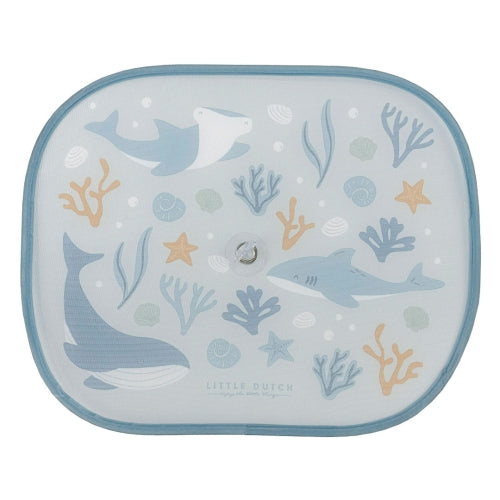 Car Sun Shade Ocean Dreams Blue