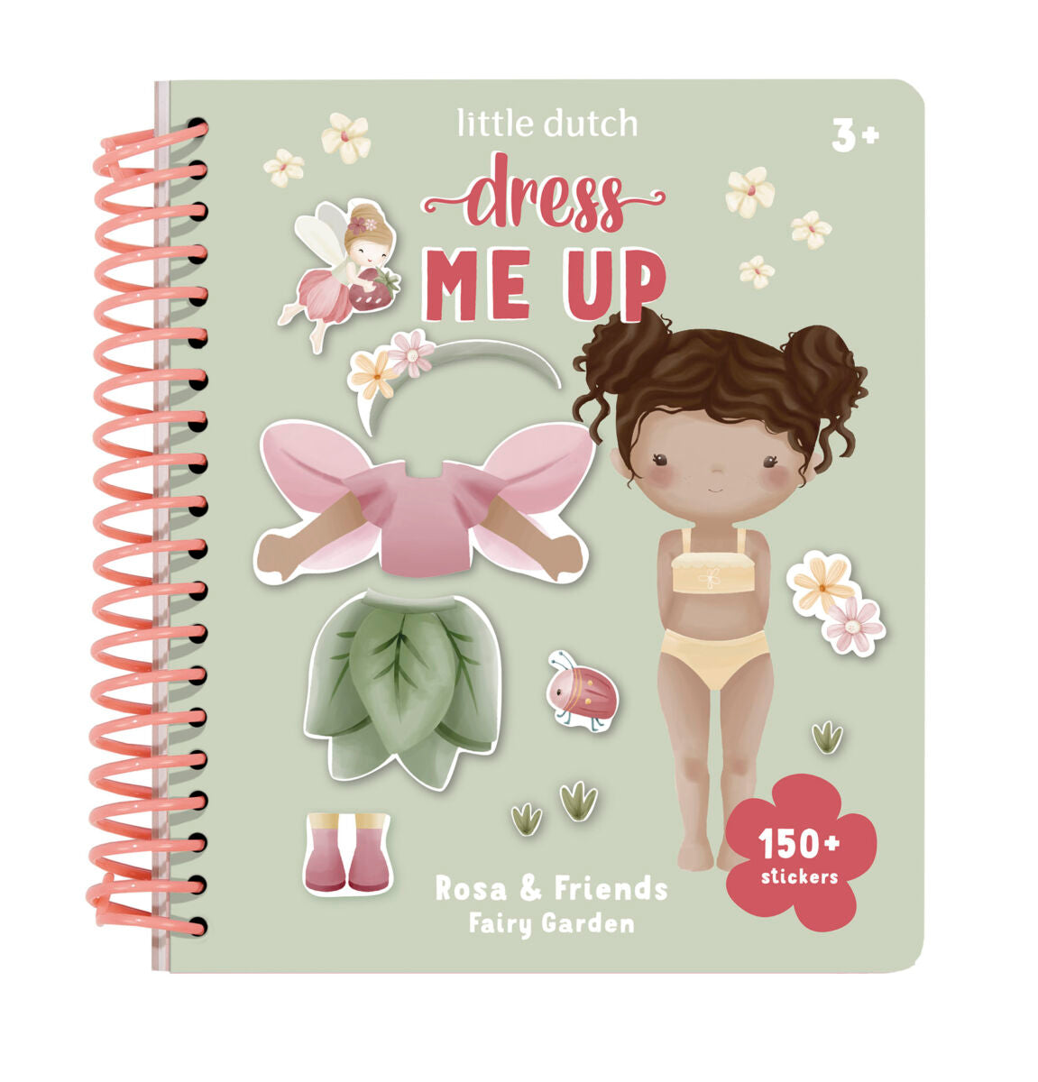 Dress Me Up Book - Fairy Garden